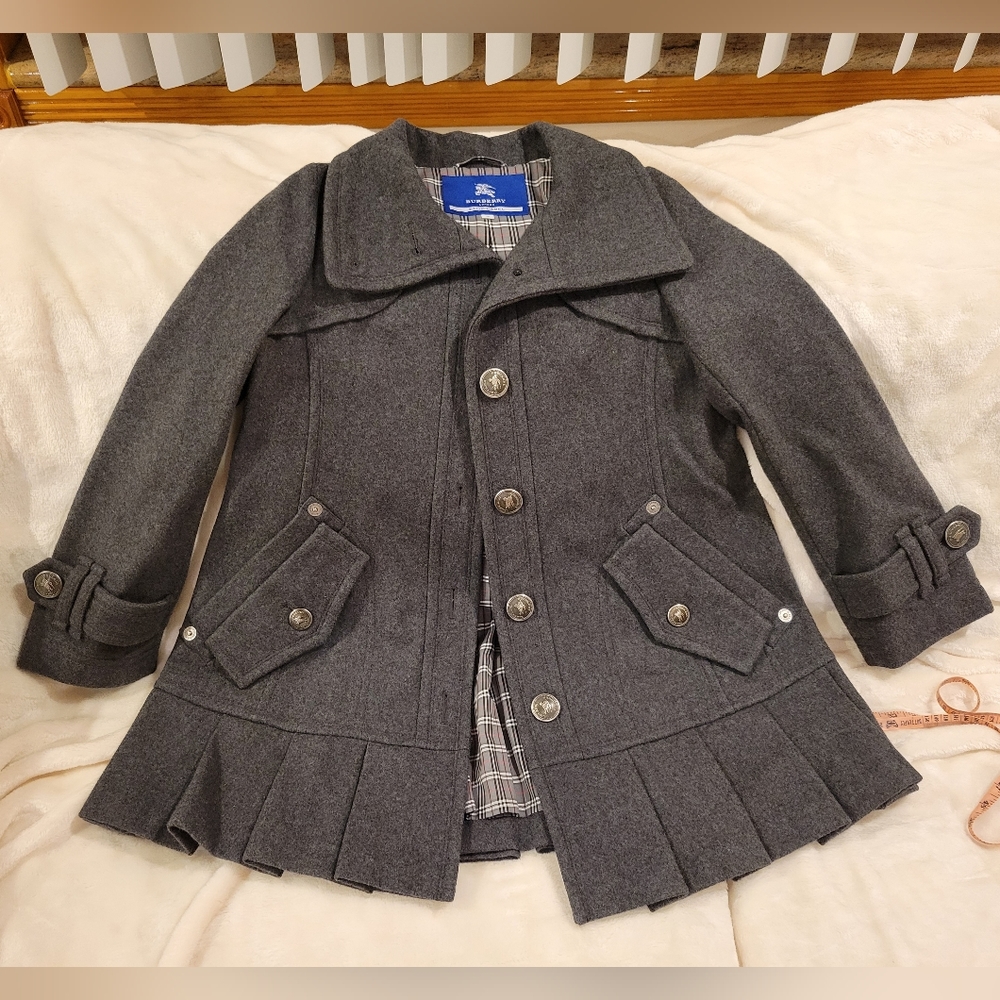 Burberry Blue Label Wool Coat size 38